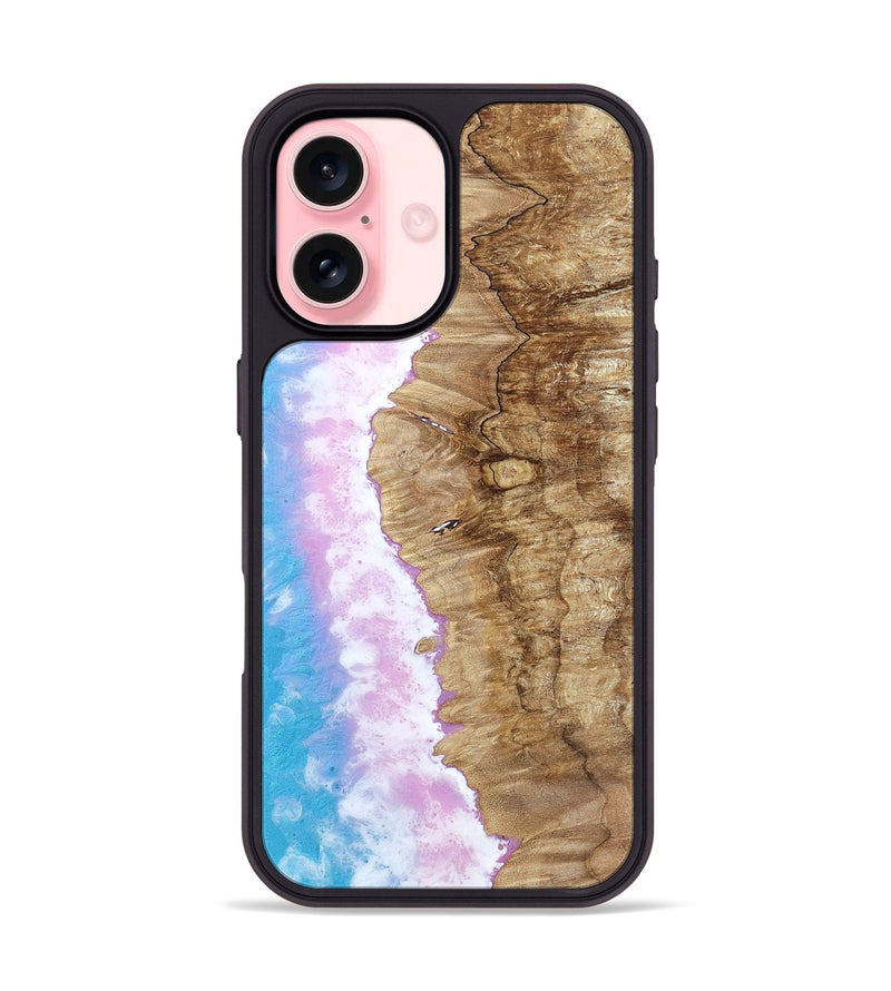 iPhone 16 Wood Phone Case - Leota (Coastal, 802960)