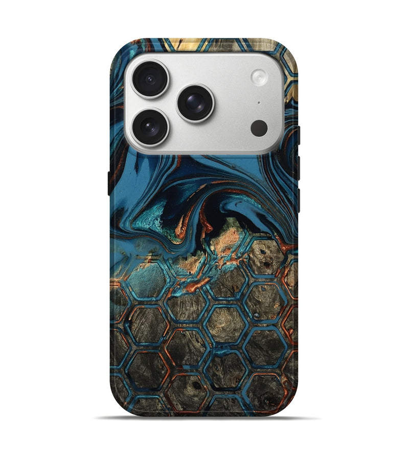 iPhone 17 Pro Wood Live Edge Phone Case - Junior (Pattern, 803004)