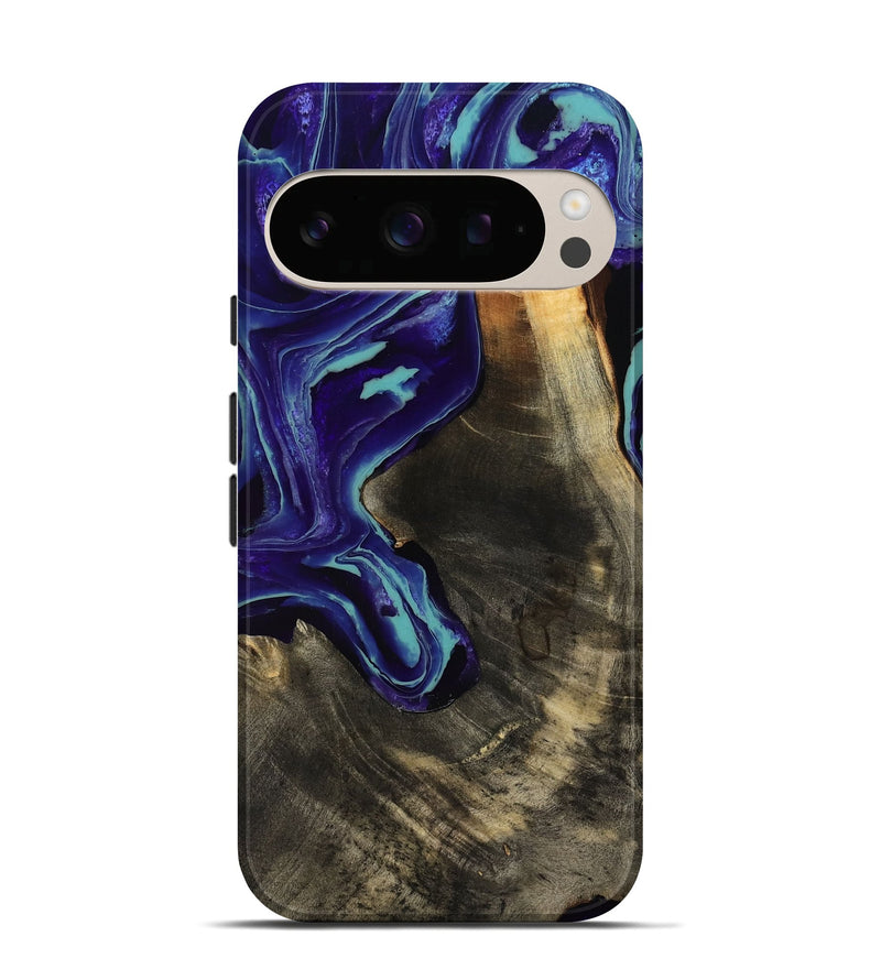 Pixel 10 Wood Live Edge Phone Case - Lyle (Purple, 803031)