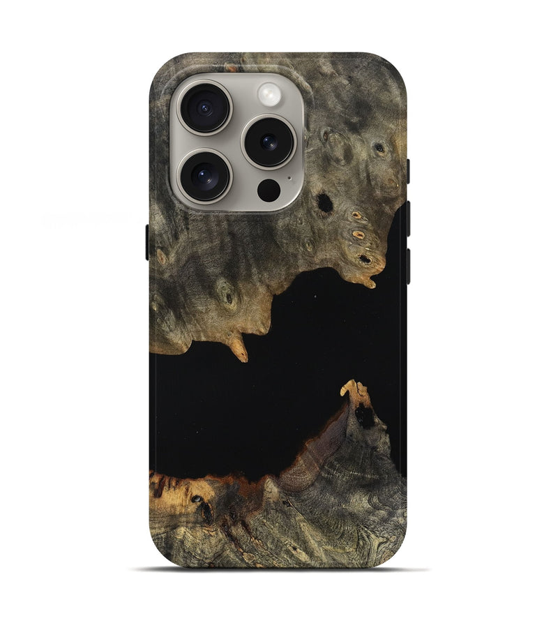 iPhone 16 Pro Wood Live Edge Phone Case - Rilla (Wood Burl, 803034)