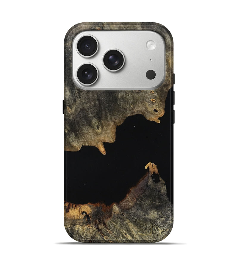 iPhone 17 Pro Wood Live Edge Phone Case - Rilla (Wood Burl, 803034)