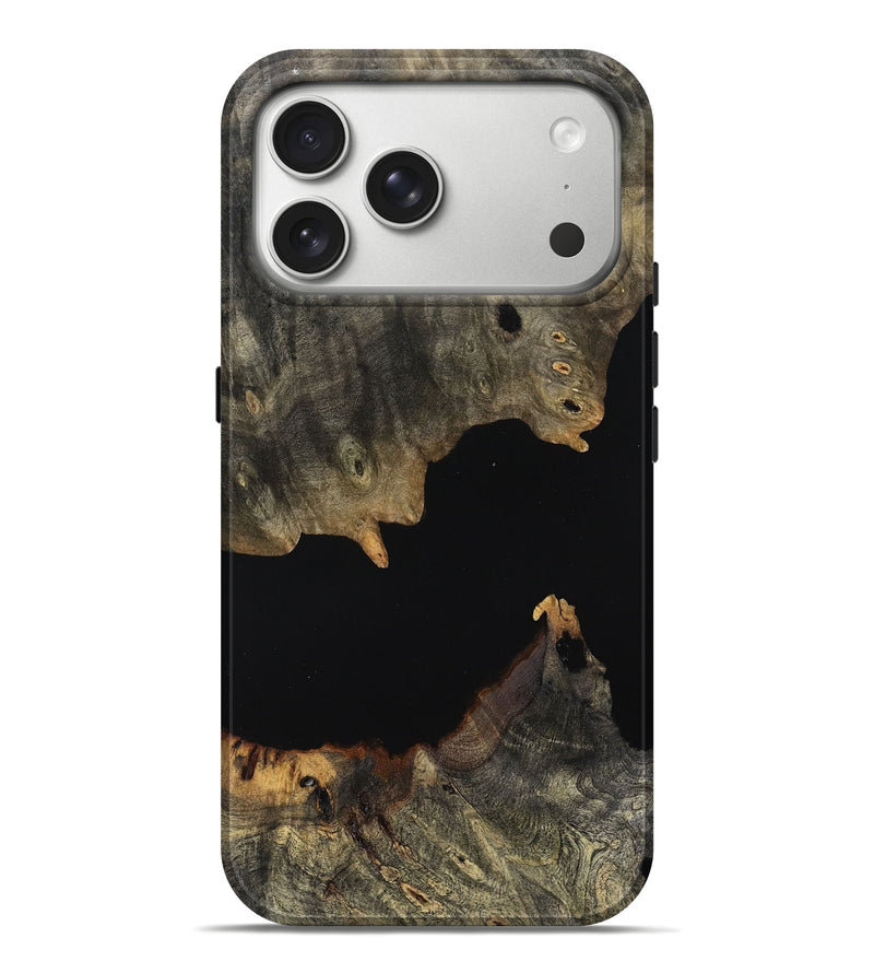 iPhone 17 Pro Max Wood Live Edge Phone Case - Rilla (Wood Burl, 803034)
