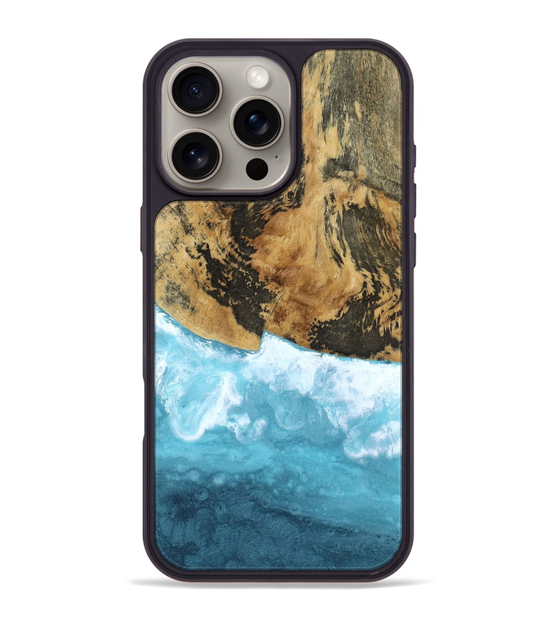 iPhone 16 Pro Max Wood Phone Case - Ahmir (Coastal, 803058)