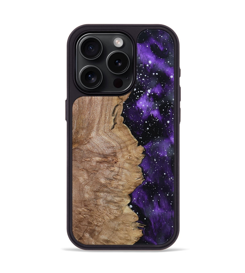 iPhone 15 Pro Wood Phone Case - Vallie (Cosmos, 803083)