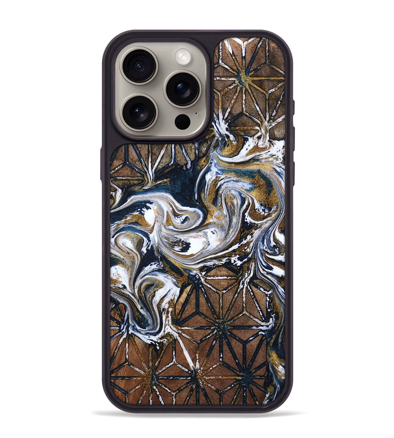 iPhone 15 Pro Max Wood Phone Case - Maynard (Pattern, 803150)