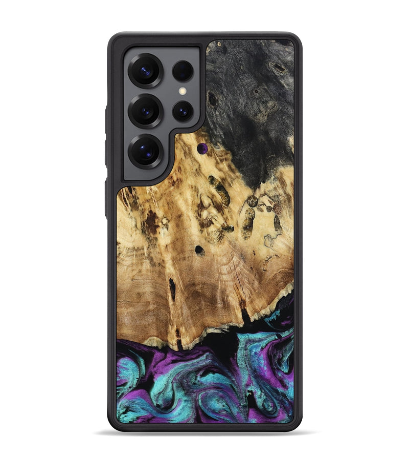 Galaxy S25 Ultra Wood Phone Case - Lillian (Purple, 803180)