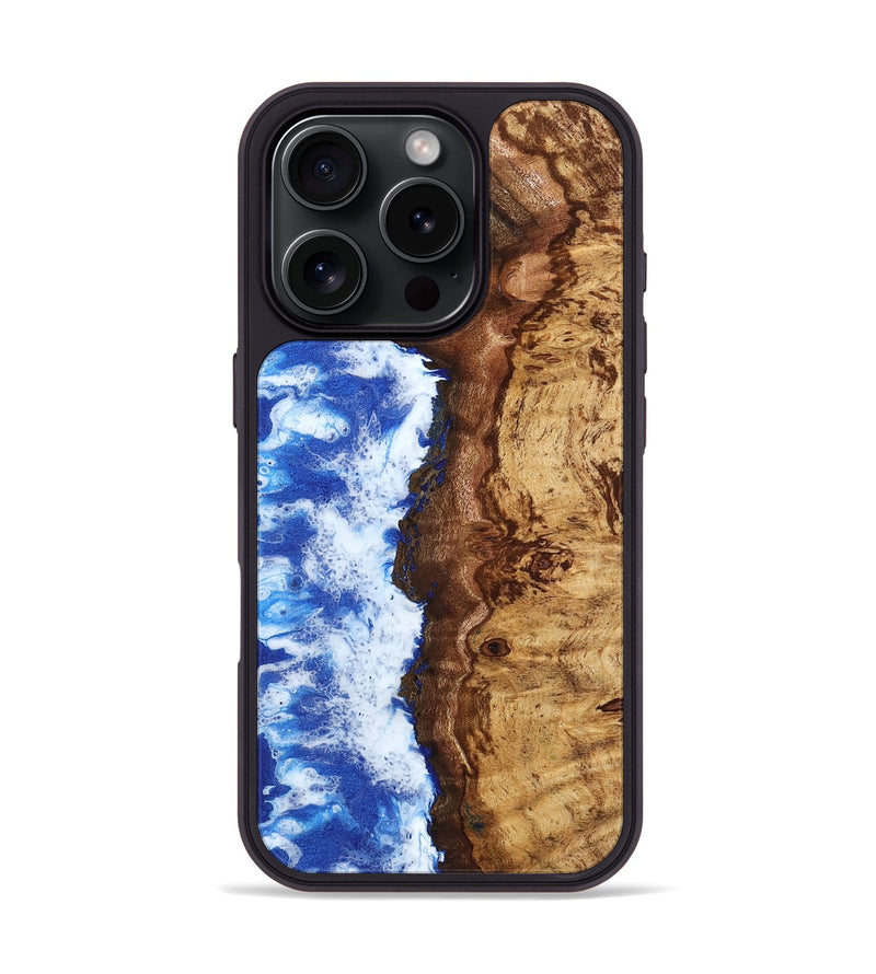 iPhone 16 Pro Wood Phone Case - Antwan (Coastal, 803215)