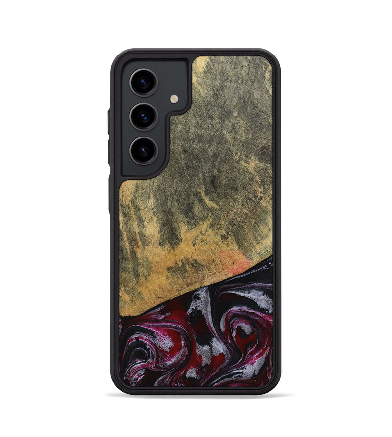 Galaxy S24 Wood Phone Case - Reign (Red, 803233)