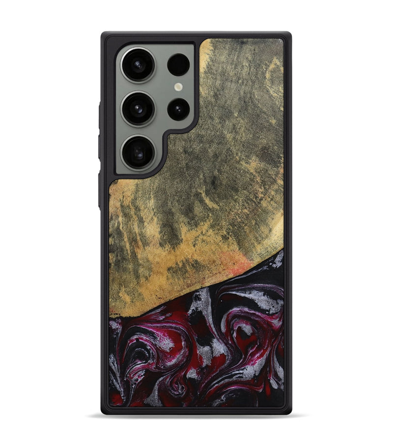Galaxy S24 Ultra Wood Phone Case - Reign (Red, 803233)