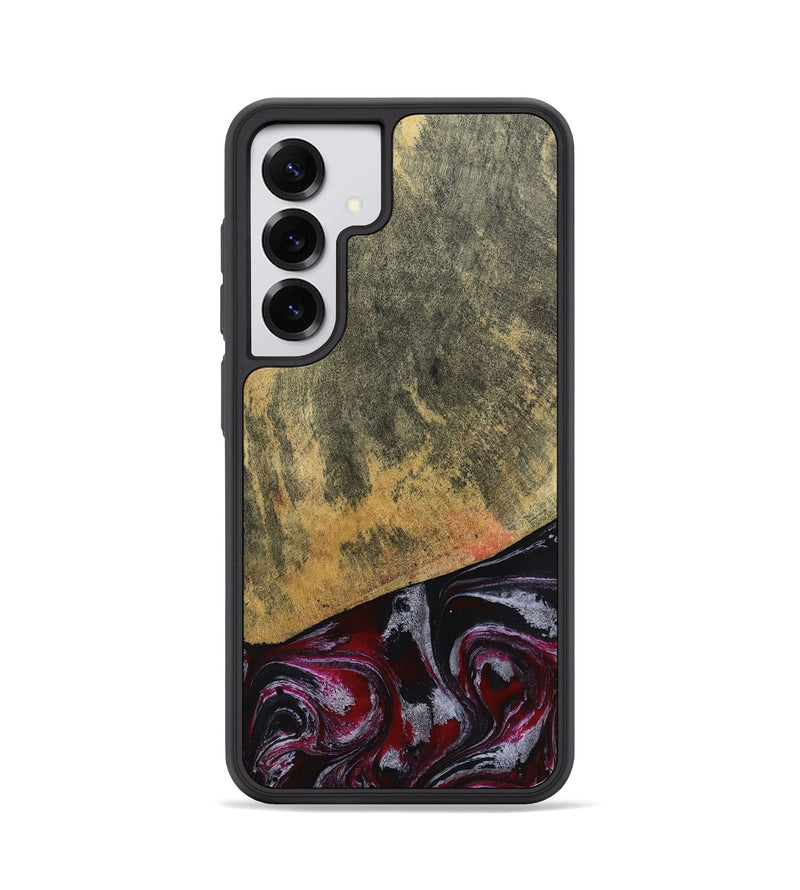 Galaxy S25 Wood Phone Case - Reign (Red, 803233)