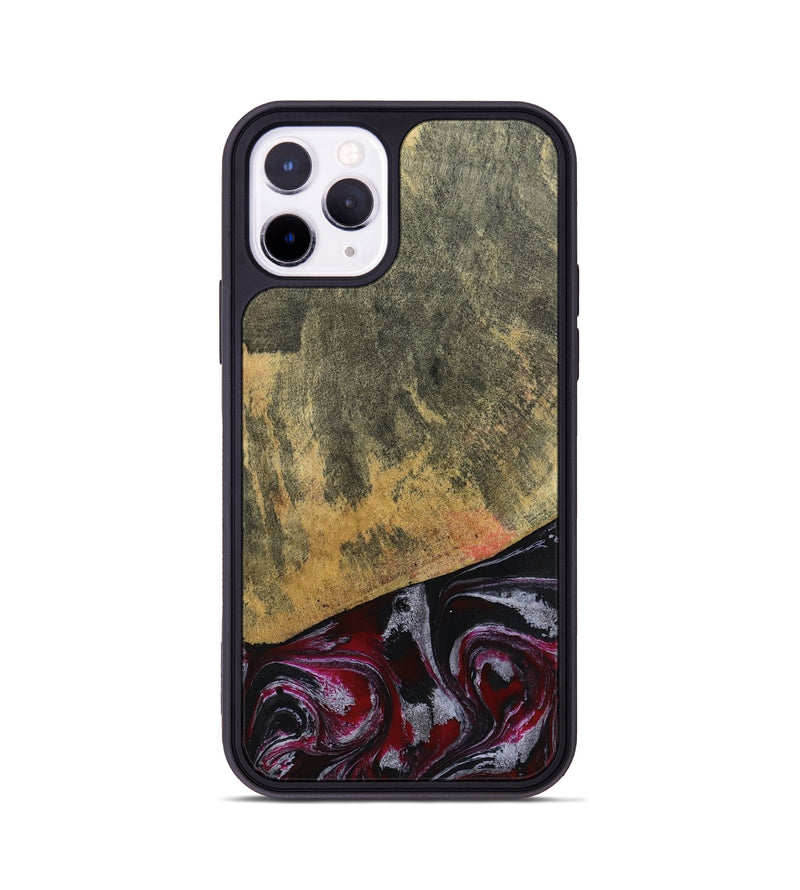 iPhone 11 Pro Wood Phone Case - Reign (Red, 803233)