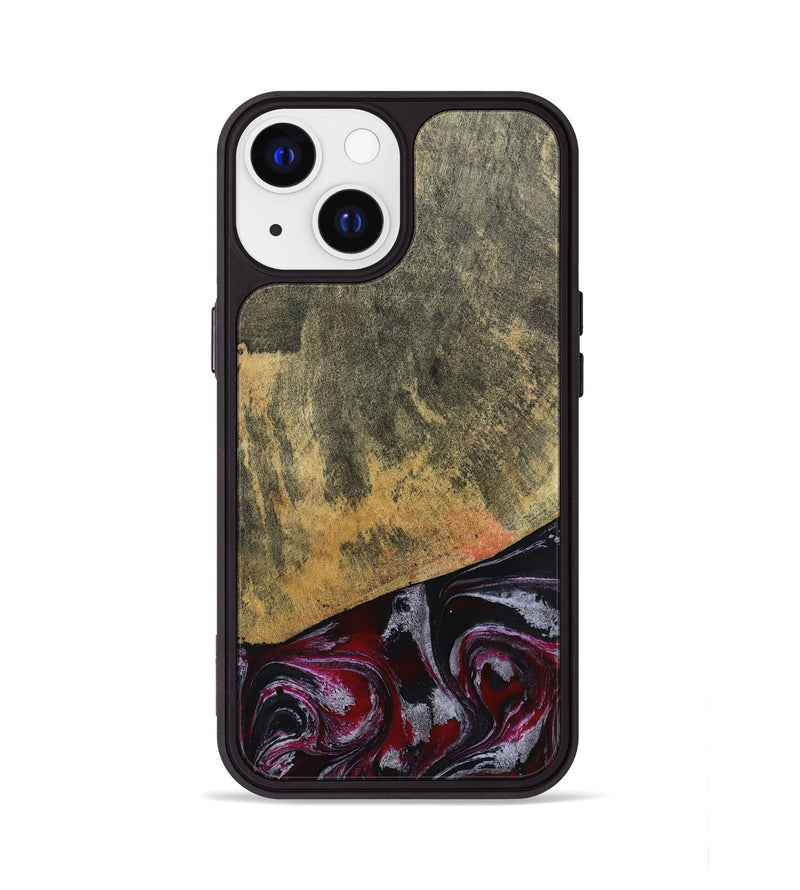 iPhone 13 Wood Phone Case - Reign (Red, 803233)