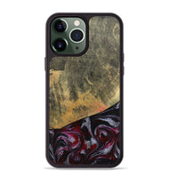 iPhone 13 Pro Max Wood Phone Case - Reign (Red, 803233)