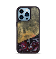 iPhone 14 Pro Wood Phone Case - Reign (Red, 803233)