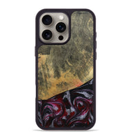 iPhone 16 Pro Max Wood Phone Case - Reign (Red, 803233)