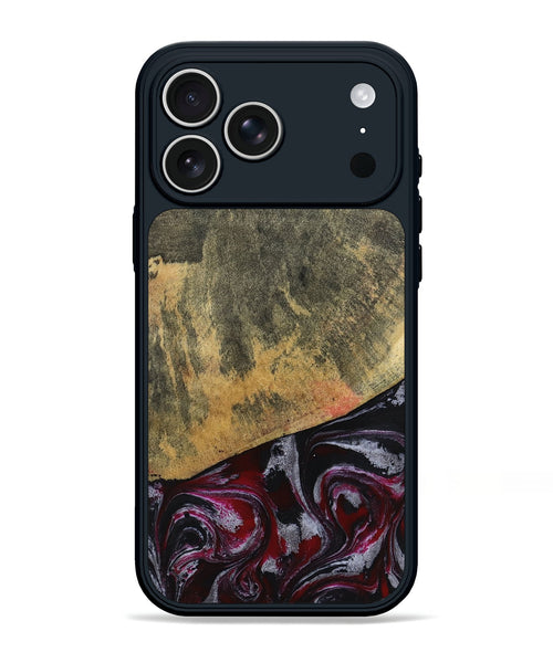 iPhone 17 Pro Max Wood Phone Case - Reign (Red, 803233)