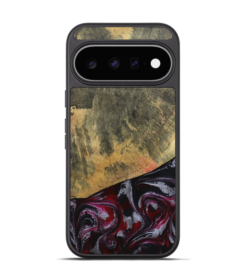 Pixel 11 Wood Phone Case - Reign (Red, 803233)