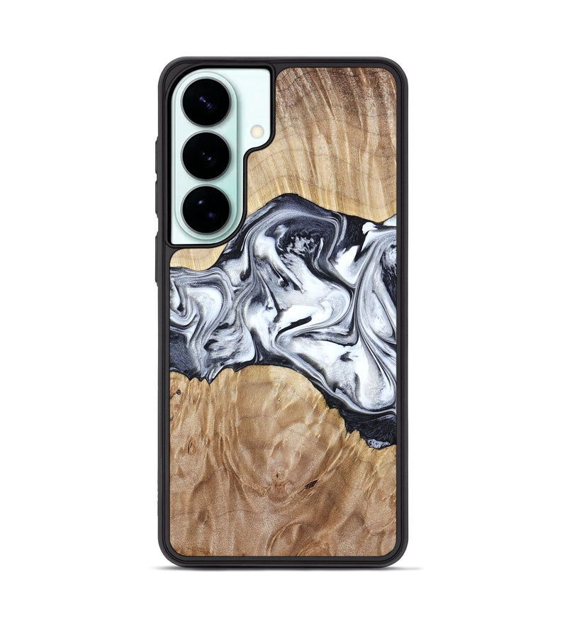 Galaxy S26 Plus Wood Phone Case - Haiden (Black & White, 803240)