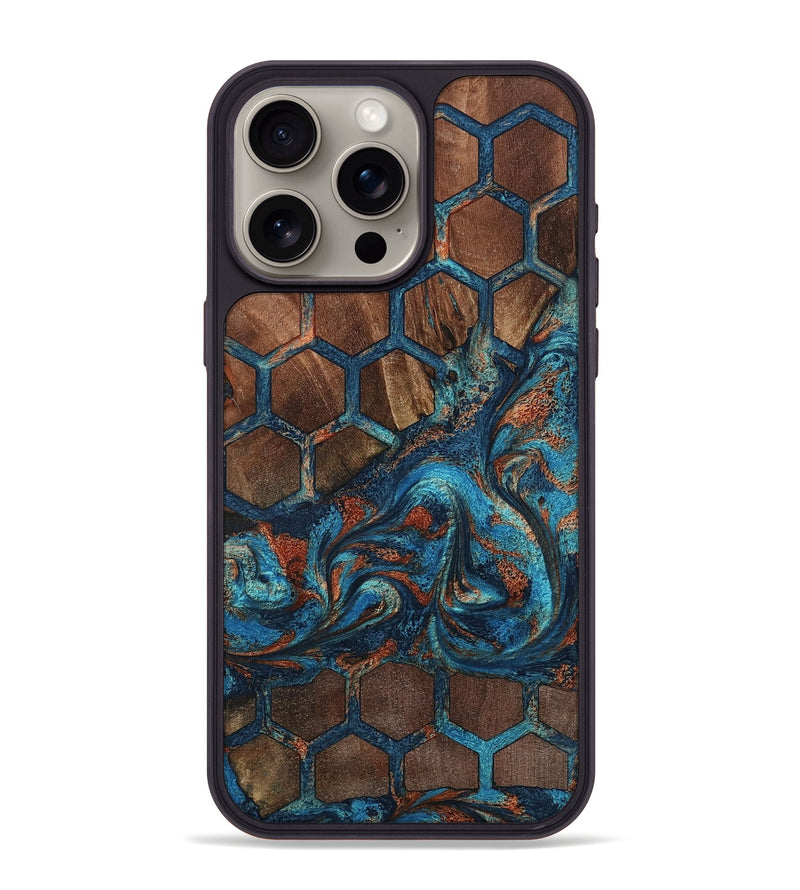 iPhone 15 Pro Max Wood Phone Case - Freddy (Pattern, 803248)