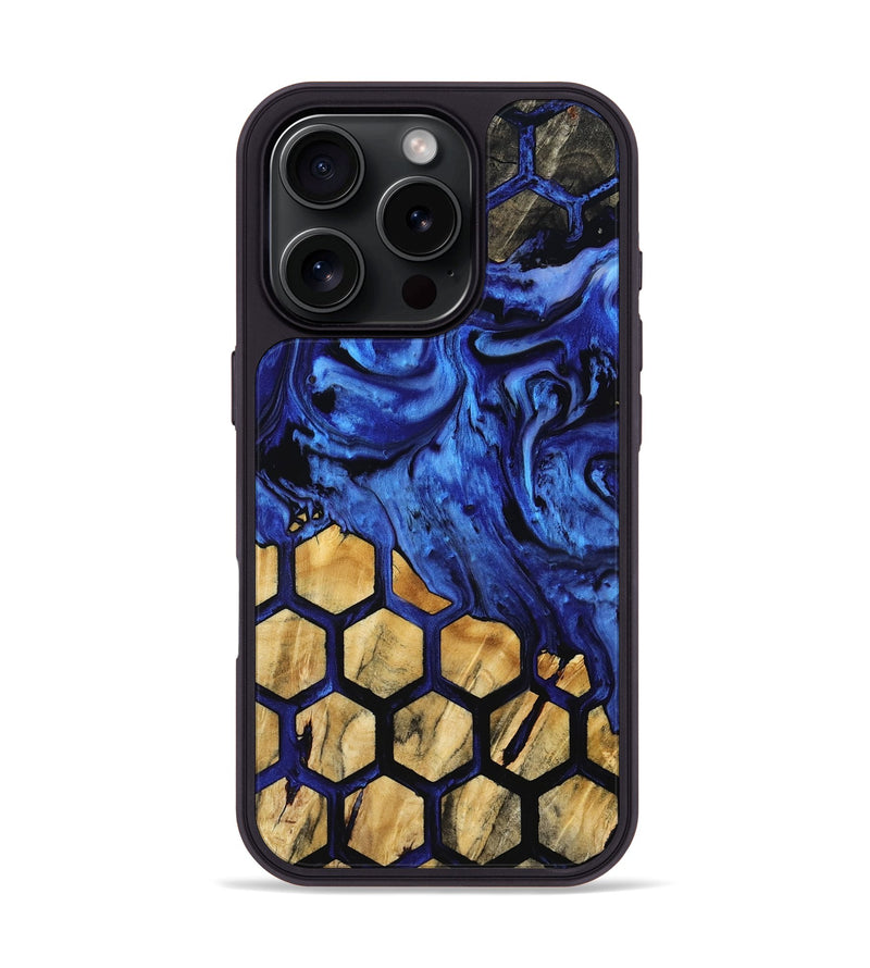 iPhone 16 Pro Wood Phone Case - Evander (Pattern, 803251)