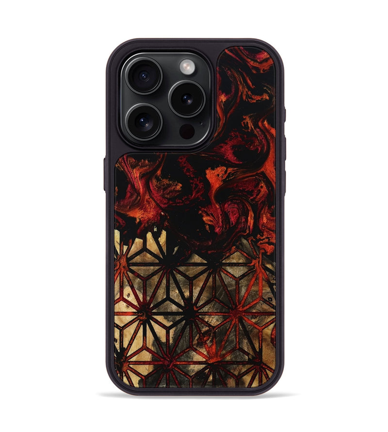 iPhone 15 Pro Wood Phone Case - Lavon (Pattern, 803311)