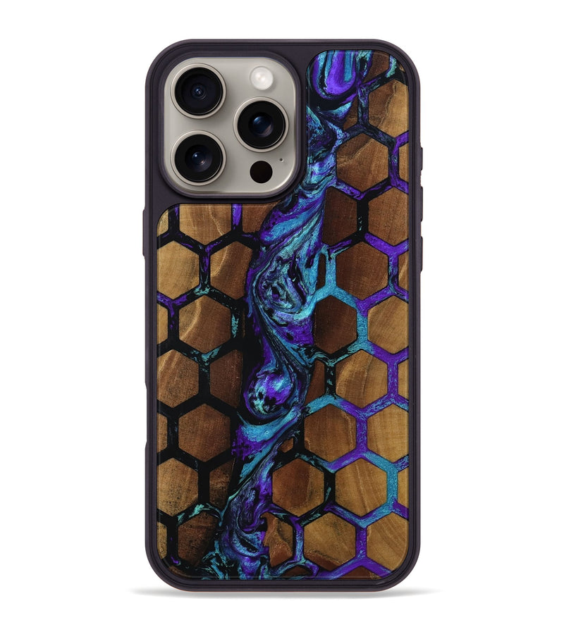 iPhone 16 Pro Max Wood Phone Case - Alvaro (Pattern, 803312)