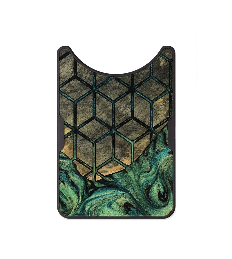 Alloy Wood Wallet - Darleen (Pattern, 803315)