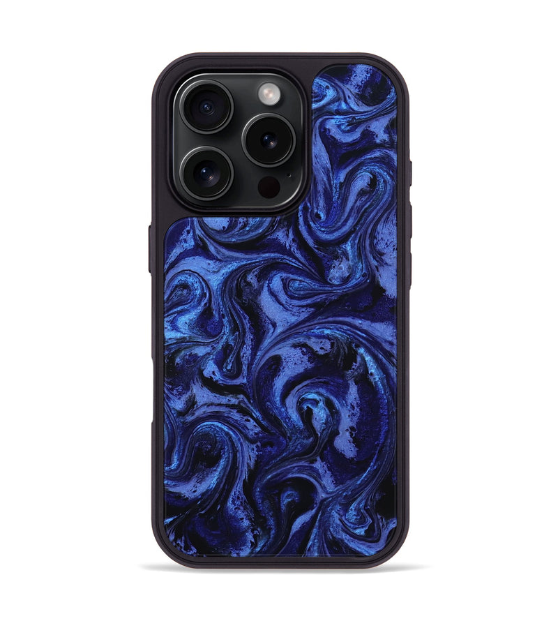 iPhone 16 Pro ResinArt Phone Case - Ali (Blue, 803326)