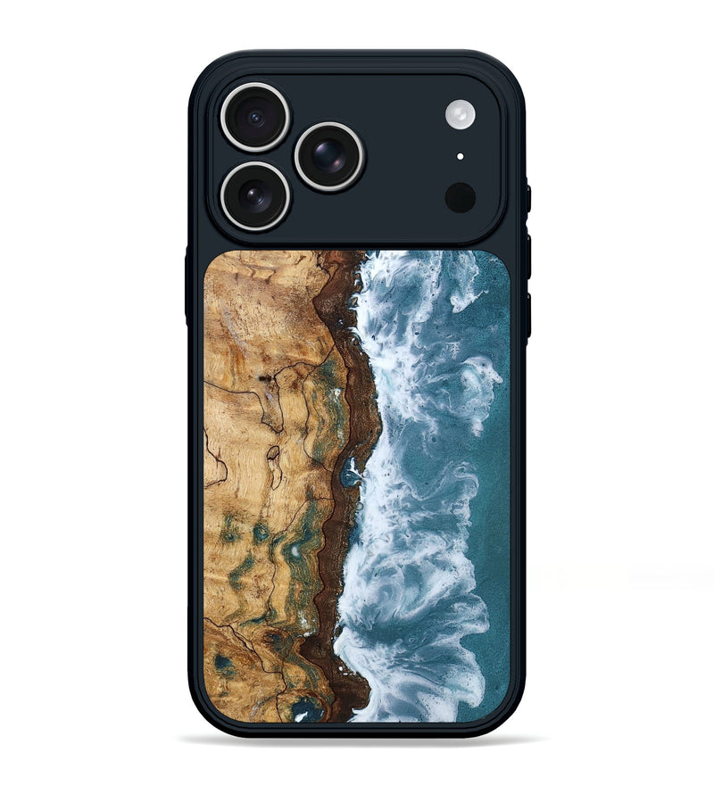 iPhone 17 Pro Max Wood Phone Case - Galen (Coastal, 803345)