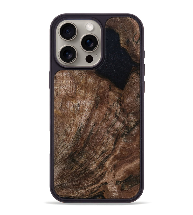 iPhone 16 Pro Max Wood Phone Case - Wilda (Wood Burl, 803359)