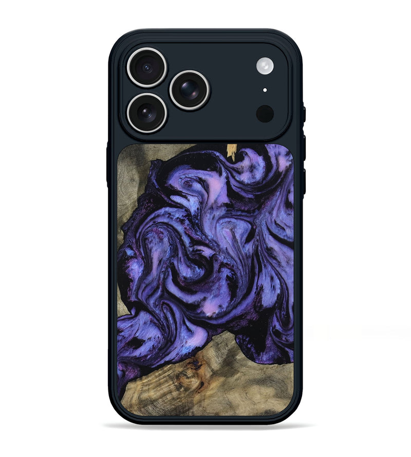 iPhone 17 Pro Max Wood Phone Case - Jakari (Purple, 803403)