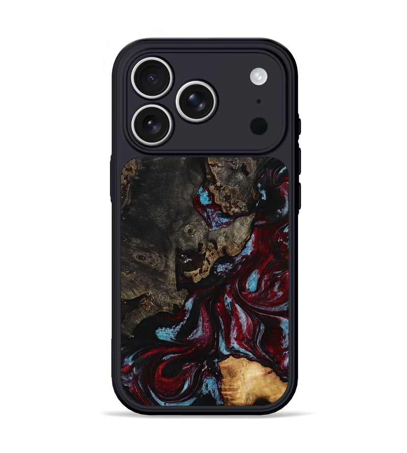 iPhone 17 Pro Wood Phone Case - Silas (Red, 803404)
