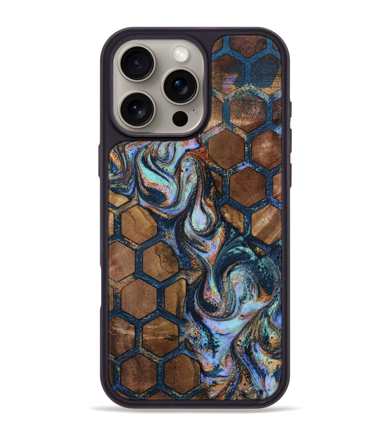 iPhone 16 Pro Max Wood Phone Case - Joy (Pattern, 803431)