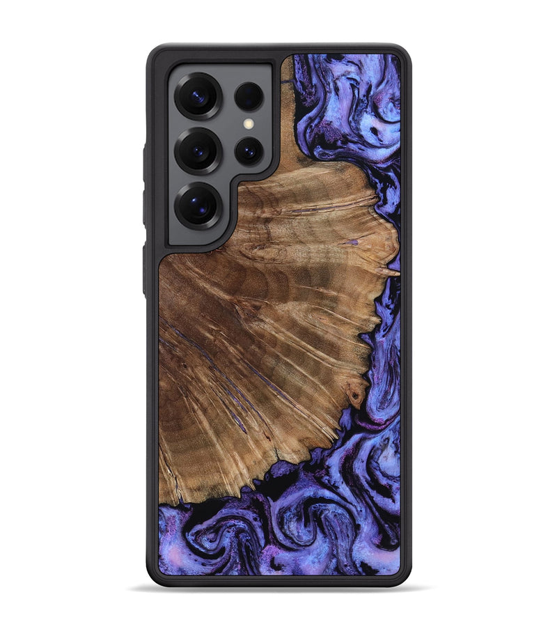 Galaxy S25 Ultra Wood Phone Case - Iliana (Purple, 803436)