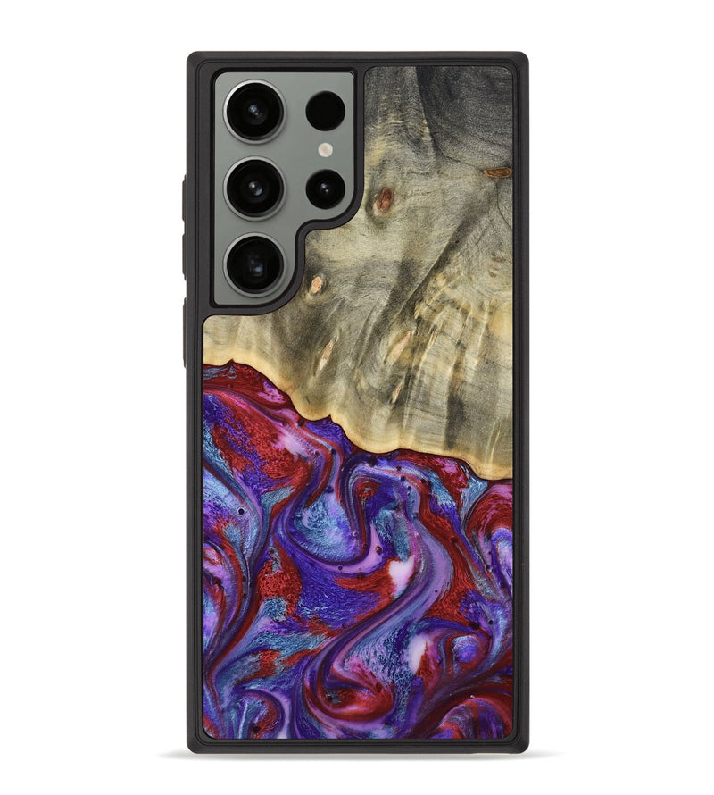 Galaxy S23 Ultra Wood Phone Case - Russ (Purple, 803443)