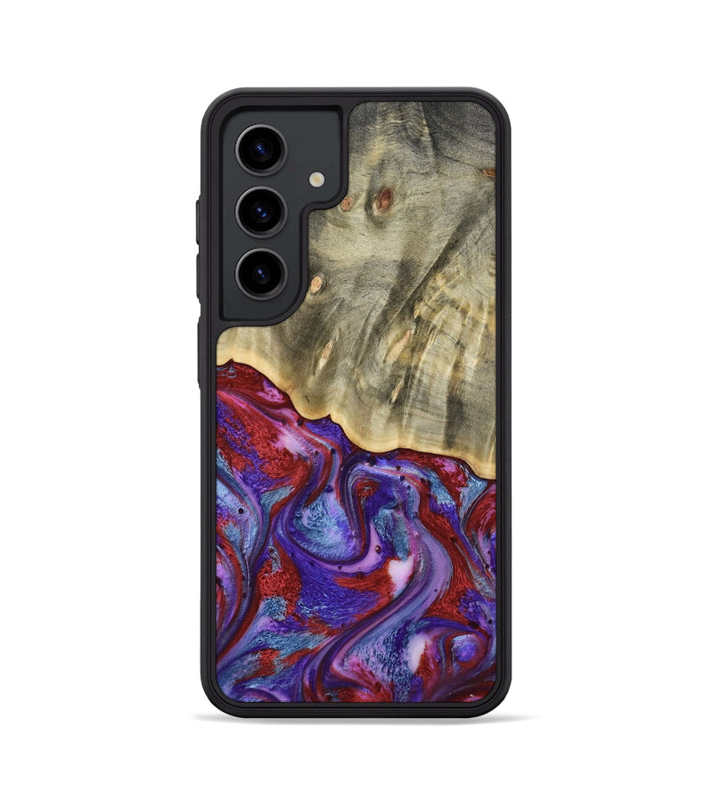 Galaxy S24 Wood Phone Case - Russ (Purple, 803443)
