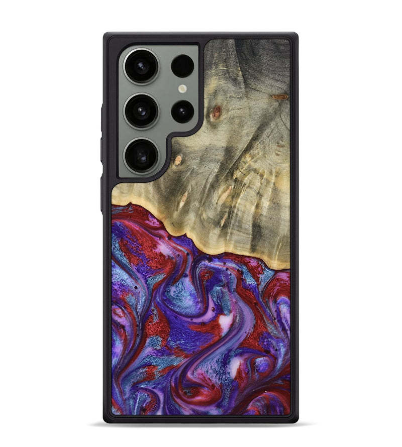 Galaxy S24 Ultra Wood Phone Case - Russ (Purple, 803443)