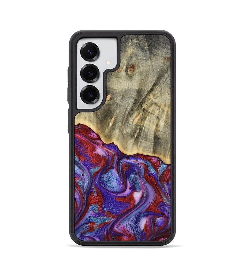 Galaxy S25 Wood Phone Case - Russ (Purple, 803443)