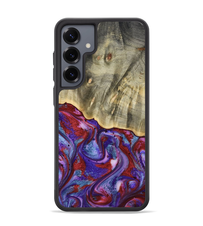 Galaxy S25 Plus Wood Phone Case - Russ (Purple, 803443)