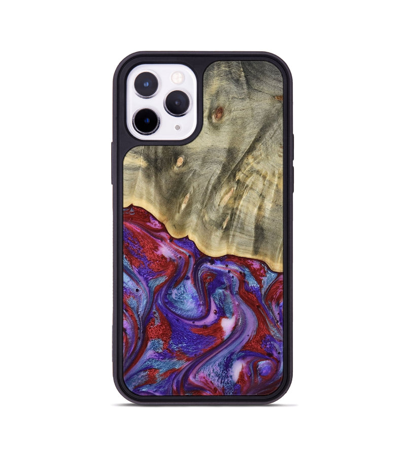 iPhone 11 Pro Wood Phone Case - Russ (Purple, 803443)