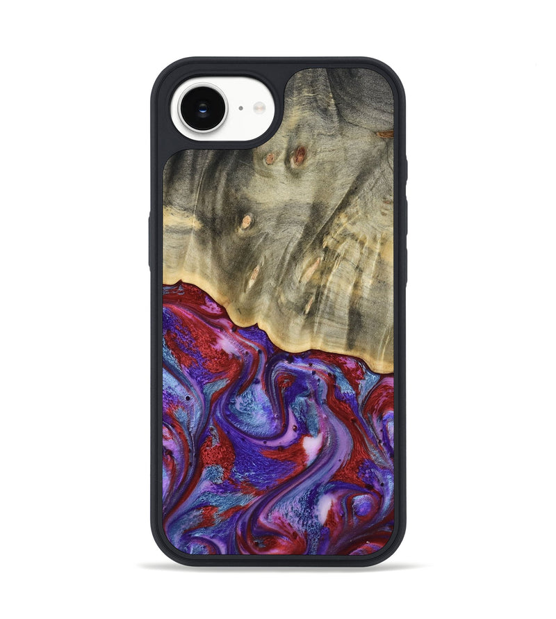 iPhone 16e Wood Phone Case - Russ (Purple, 803443)