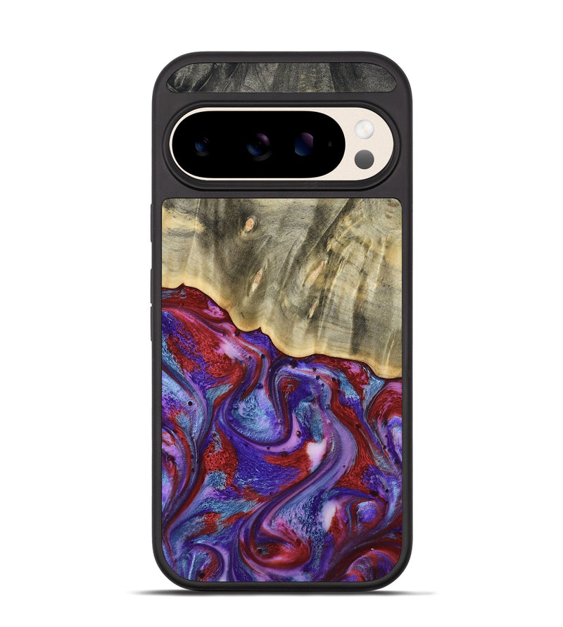 Pixel 10 Wood Phone Case - Russ (Purple, 803443)