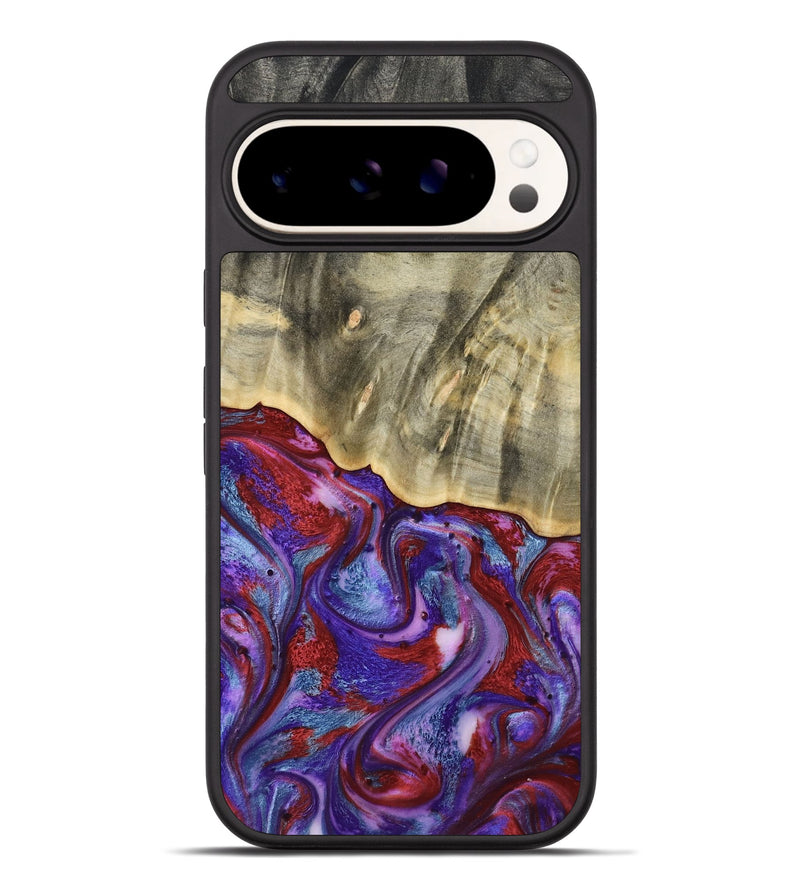 Pixel 9 Pro XL Wood Phone Case - Russ (Purple, 803443)