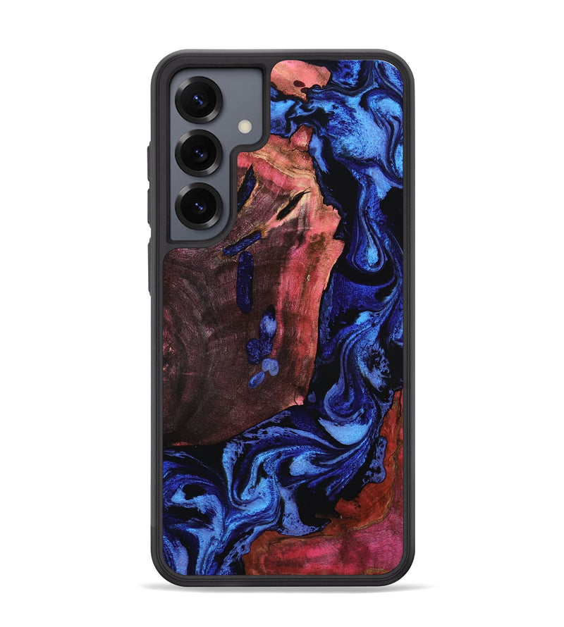 Galaxy S25 Plus Wood Phone Case - Joseph (Blue, 803451)