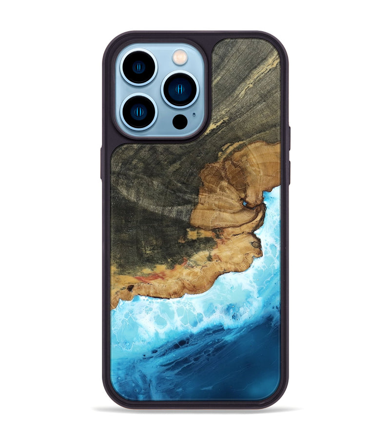 iPhone 14 Pro Max Wood Phone Case - Shreya (Coastal, 803474)