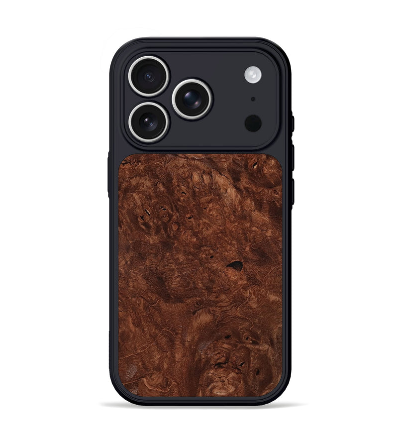 iPhone 17 Pro Wood Phone Case - Bowen (Wood Burl, 803486)