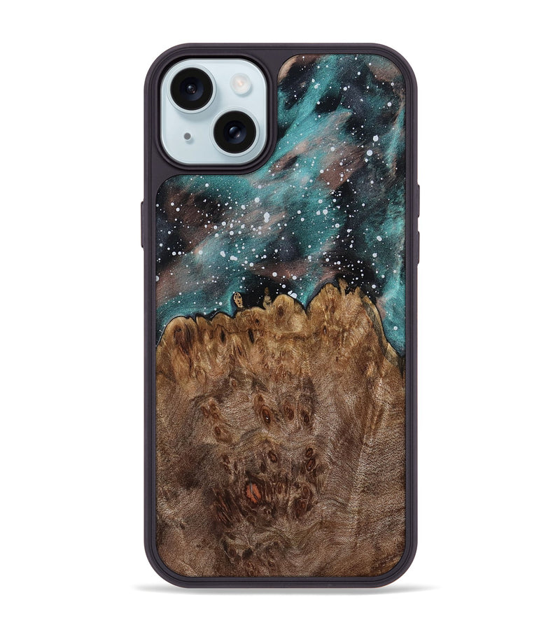 iPhone 15 Plus Wood Phone Case - Kamila (Cosmos, 803498)
