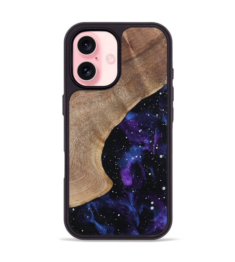 iPhone 16 Wood Phone Case - Jordon (Cosmos, 803499)