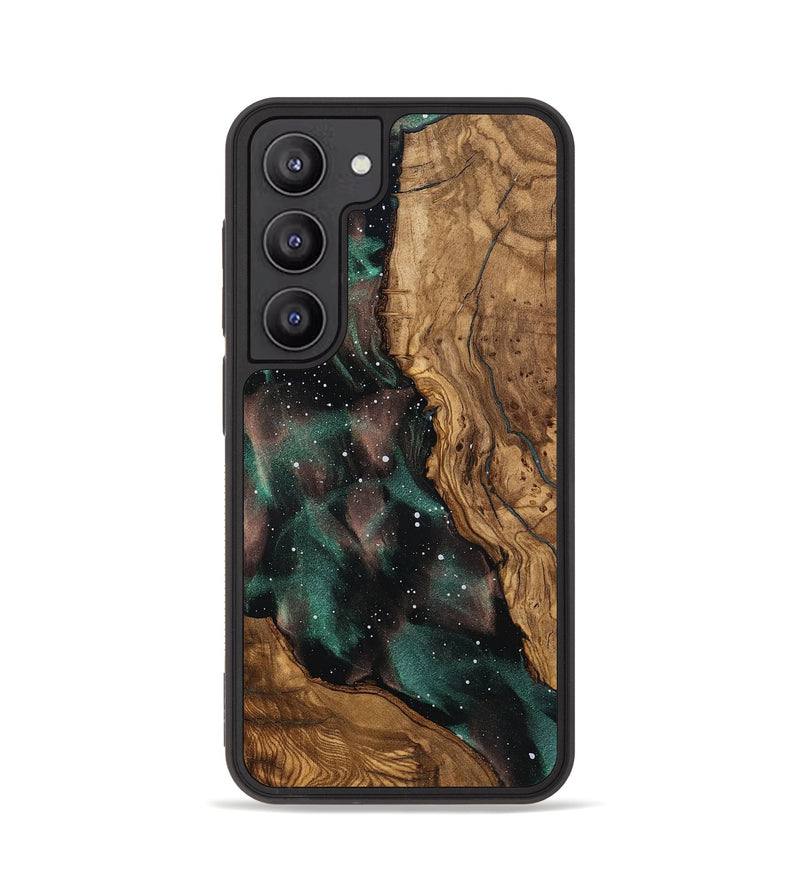 Galaxy S23 Wood Phone Case - Cori (Ancient Olive, 803518)