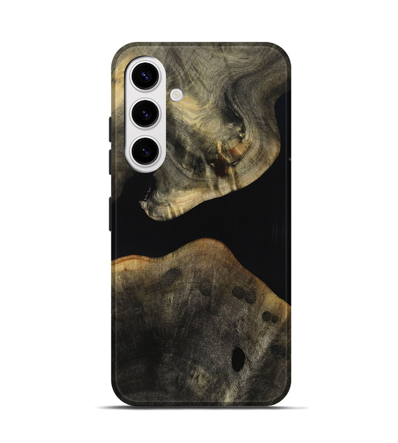 Galaxy S25 Wood Live Edge Phone Case - Harland (Wood Burl, 803530)